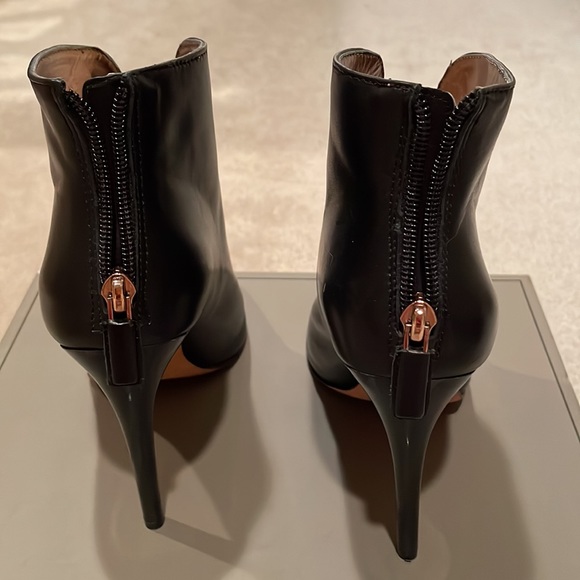 BCBG Black Leather Booties - Picture 7 of 12